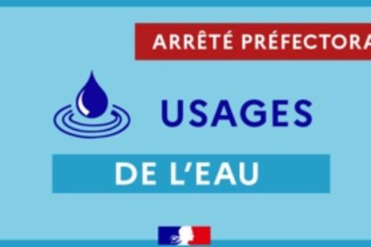 Arrêté préfectoral de restriction des usages de l'eau