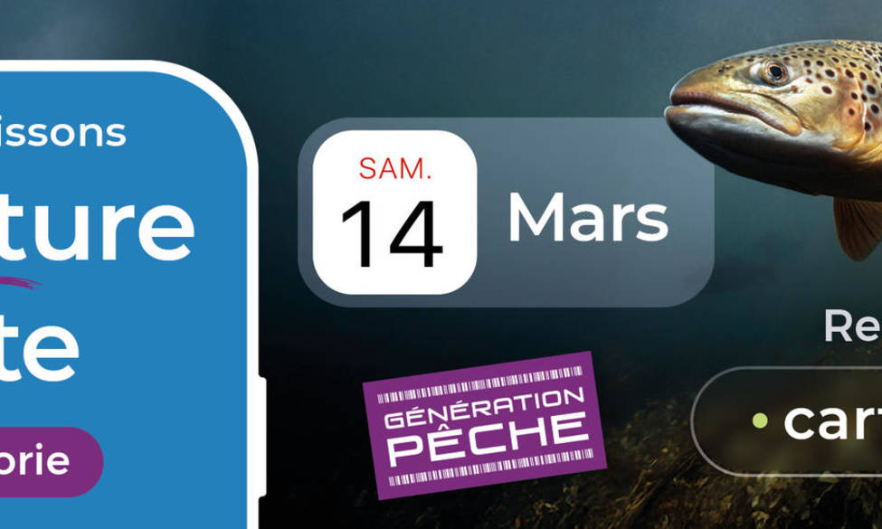 Ouverture de la truite 2026