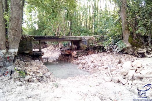 Travaux de restauration de la continuité écologique