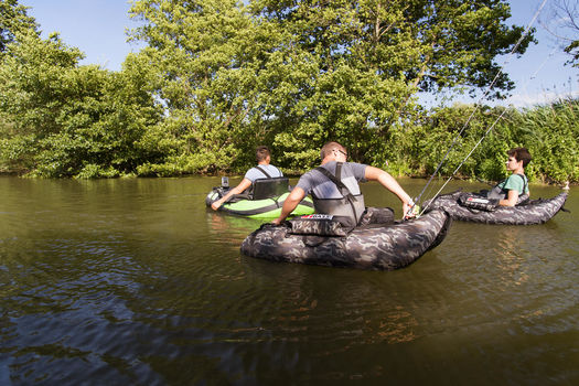 journée de pêche en float tube